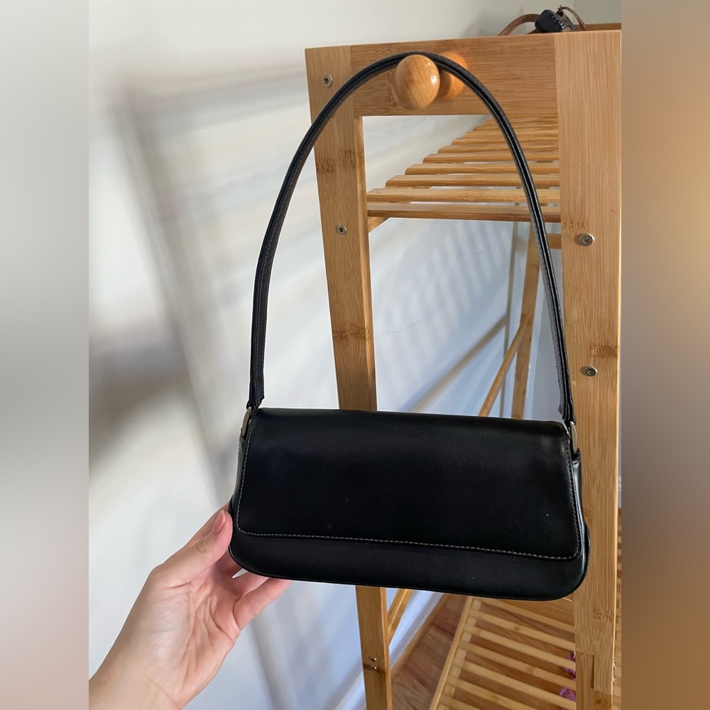 Y2k black mini bag